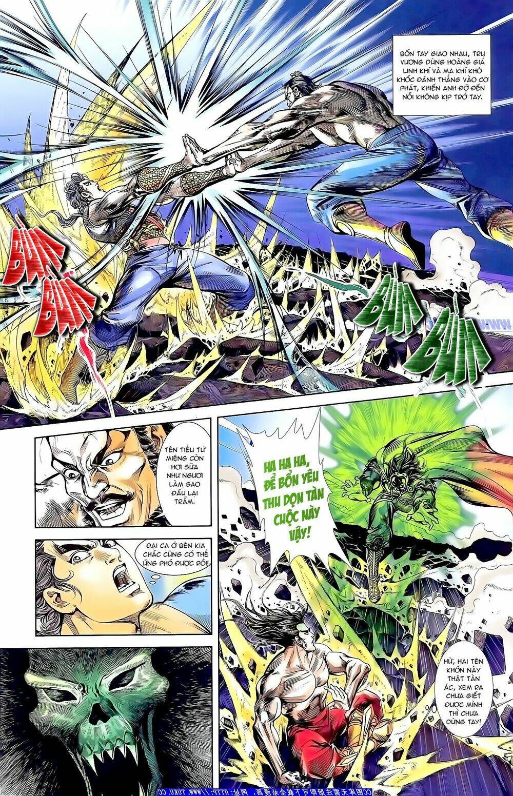 thiên tử truyền kỳ 1 - cơ phát khai chu bản chapter 149 10