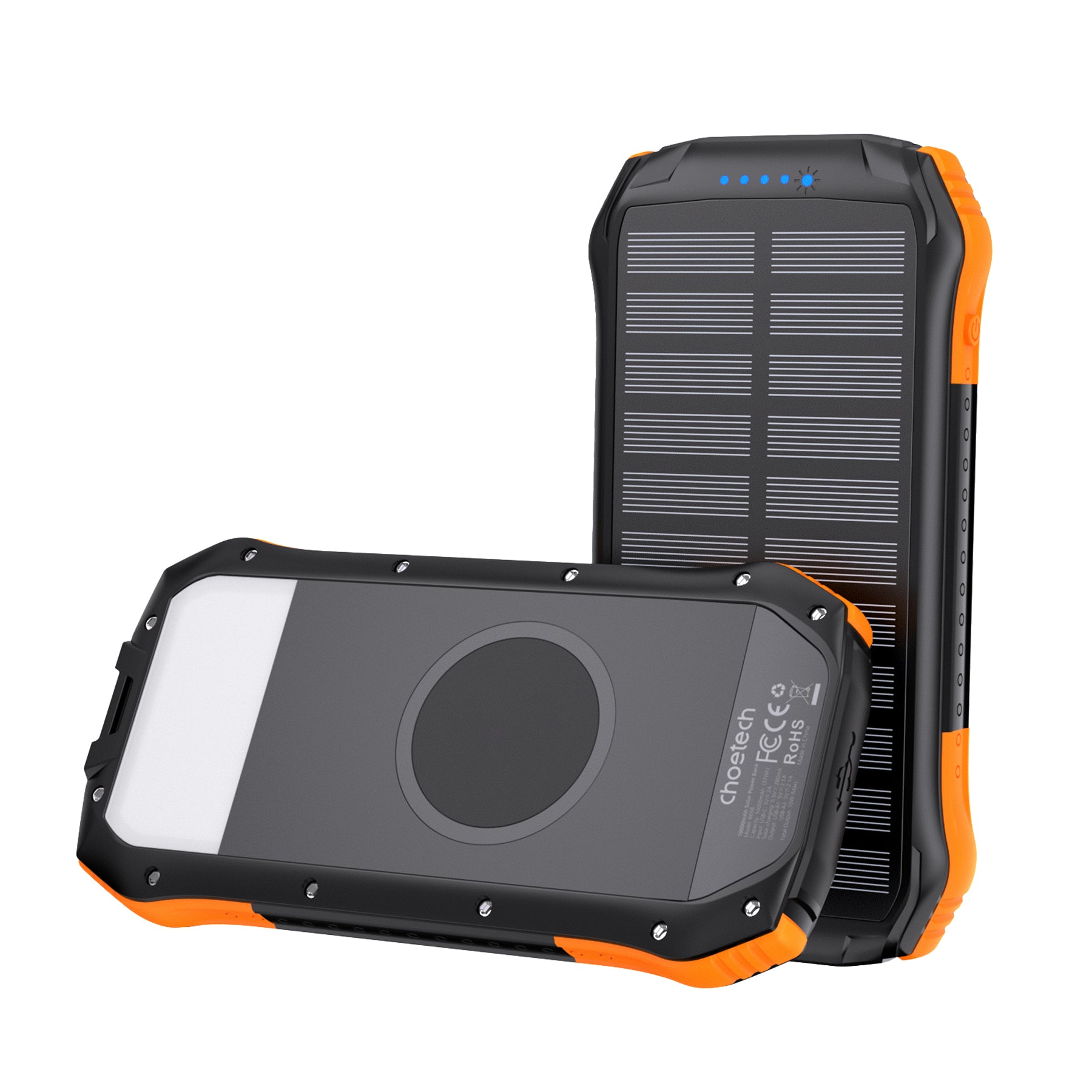 Sạc Dự Phòng Năng Lượng Mặt Trời Tích Hợp Sạc không Dây Choetech B659 10.000mAh