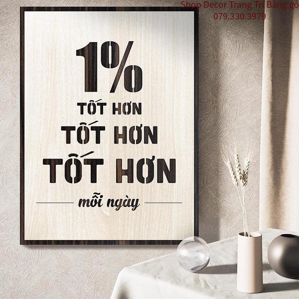 Tranh Nội Thất , Tranh Treo Tường Trang Trí Hành Trình Vạn Dặm Bắt Đầu 1 Bước Chân