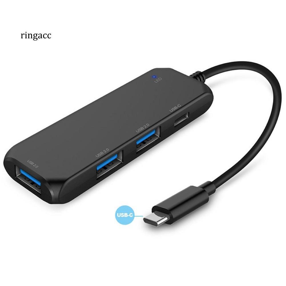 Bộ chia cổng Type-c USB 2.0 ra 2 cổng tiện lợi cho Macbook PC laptop