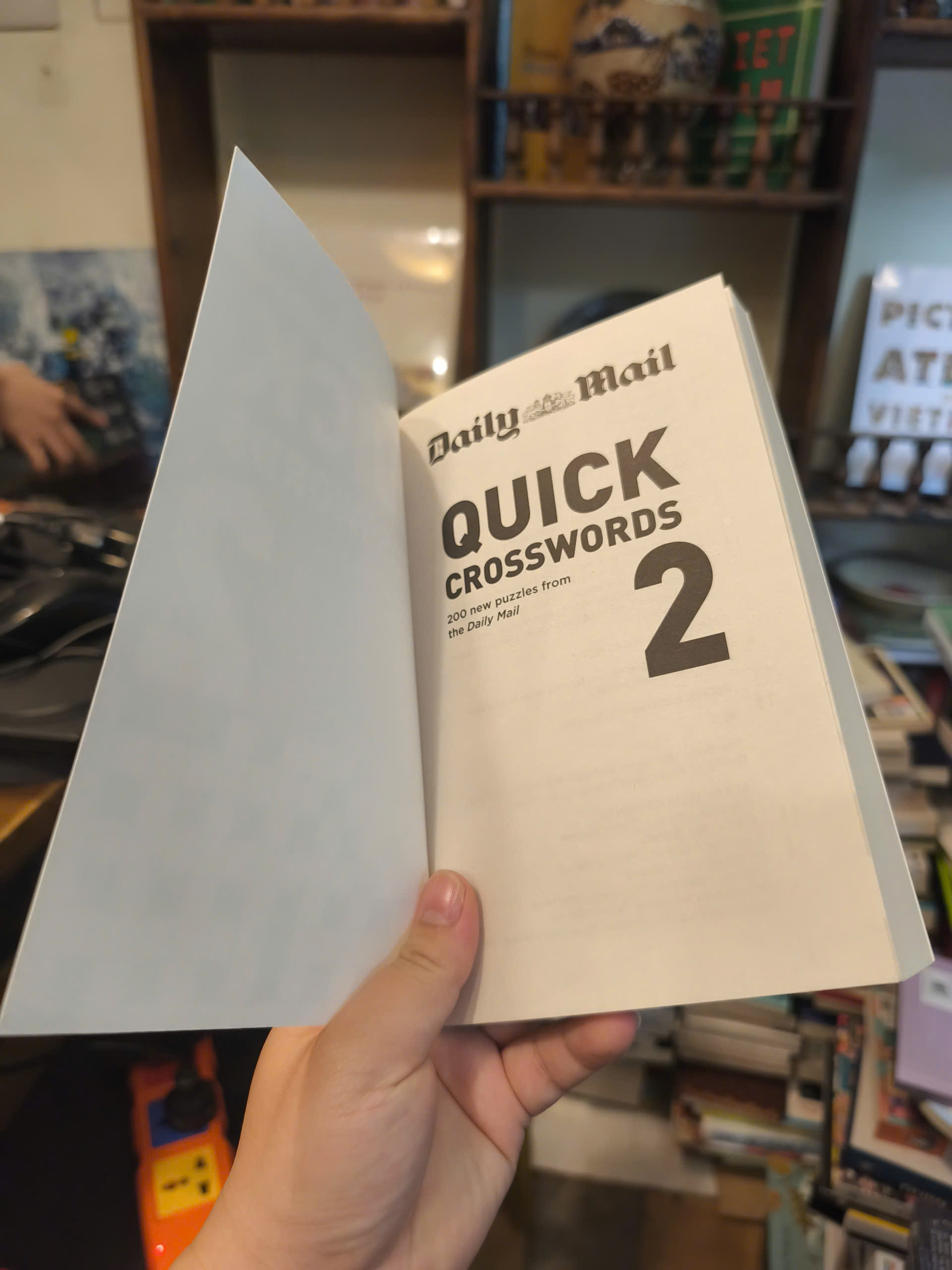 Sách - Quick Crosswords 2 | Games / Ngoại văn Nhập khẩu UK / Trò chơi ô chữ giải trí