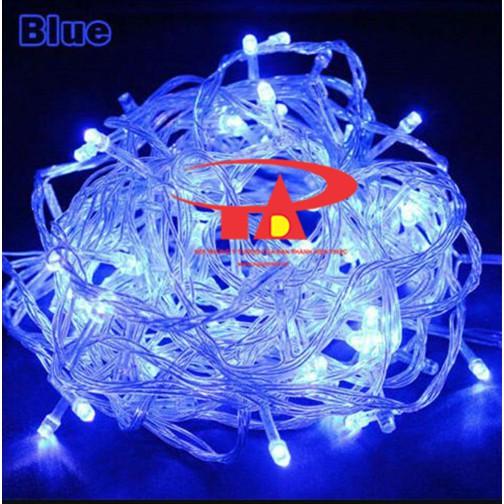 Dây đèn chớp led 100m xanh dương - Dây led nháy 100m xanh dương