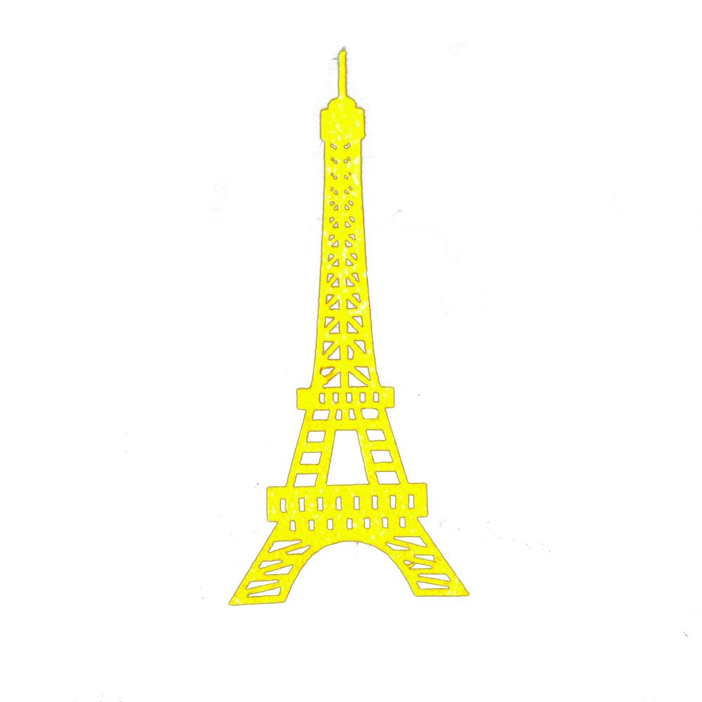 20pcs Glitter Paper Tower Cake Cupcake Toppers Birthday Food Picks