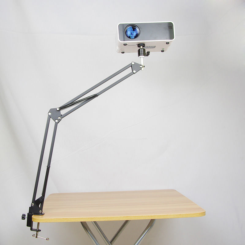 Giá đỡ máy chiếu đầu giường xoay 360 chân đúc nguyên khối