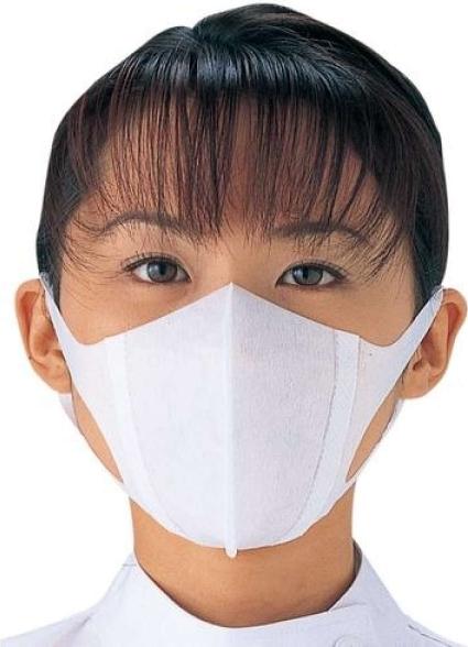 Khẩu trang Unicharm Japan 100 chiếc 3D ôm khít mặt, ngăn bụi hiệu quả
