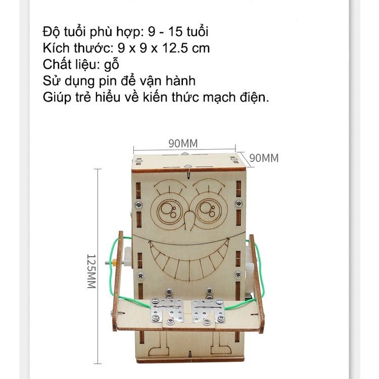 Đồ chơi khoa học Stem Toys - Robot Măm Xu