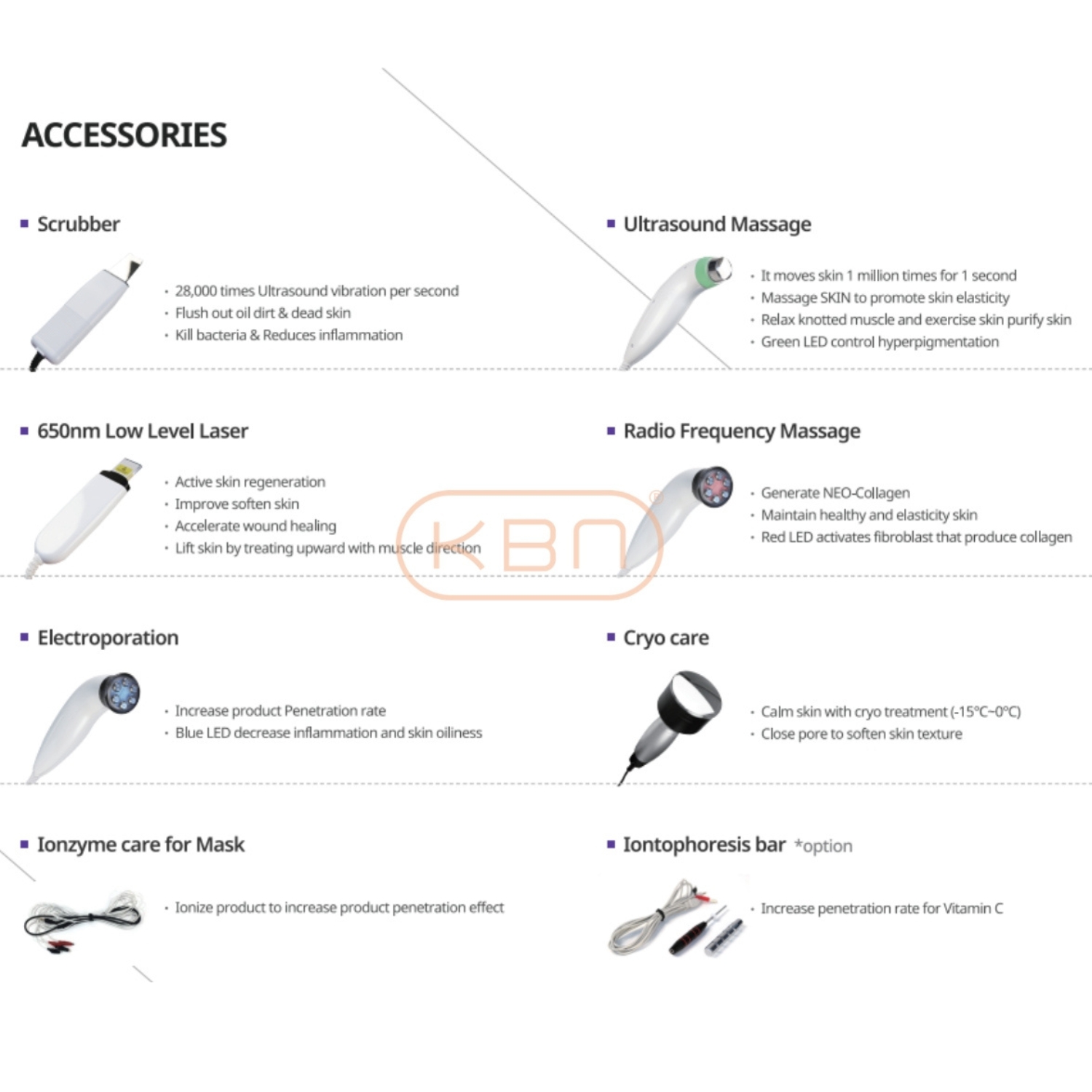 Máy Điện Di Care 7 Hàn Quốc Chăm Sóc Da Toàn Diện