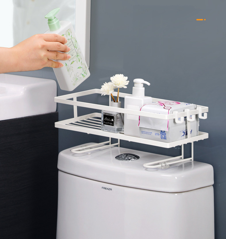 Kệ để gọn đồ trên Toilet