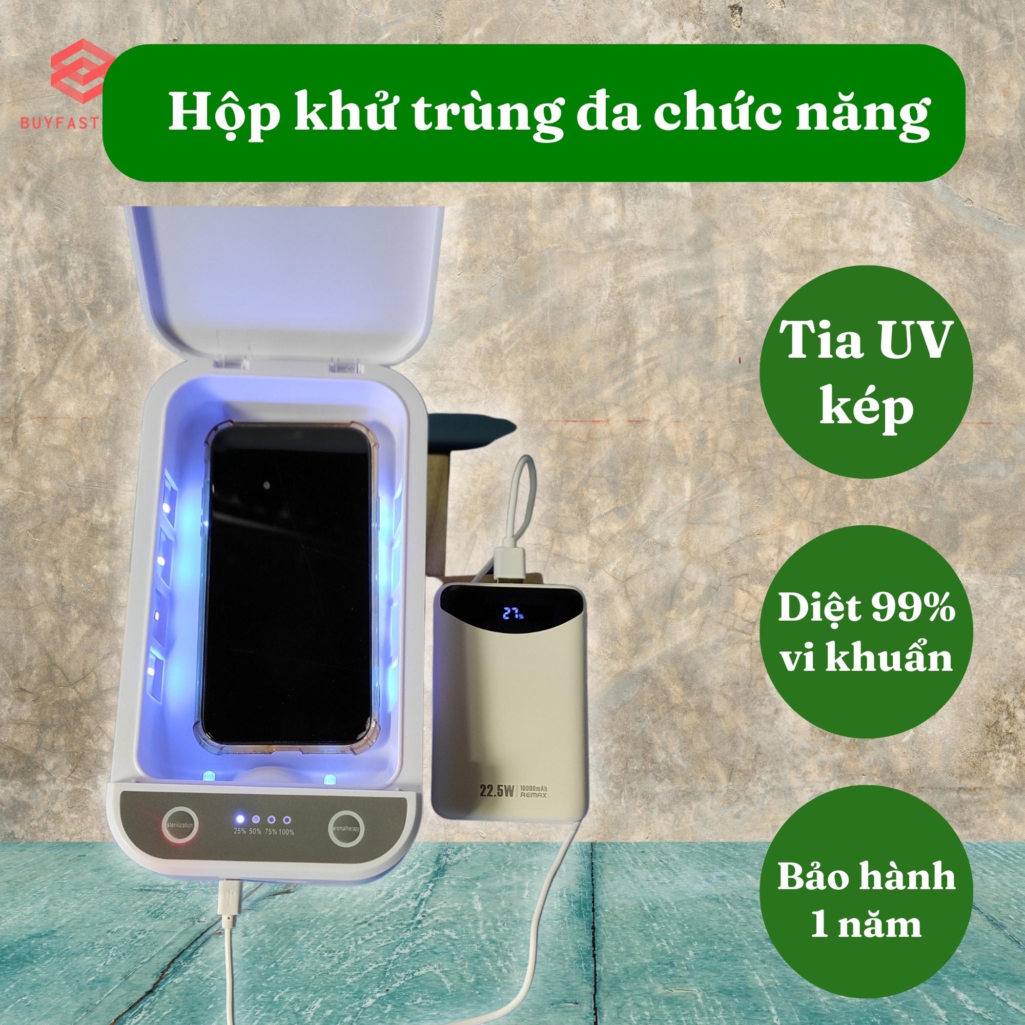 Hộp khử trùng đa chức năng Buyfastcart OULIYO thiết bị đa năng bảo vệ sức khỏe cho gia đình bạn - Hàng chính hãng