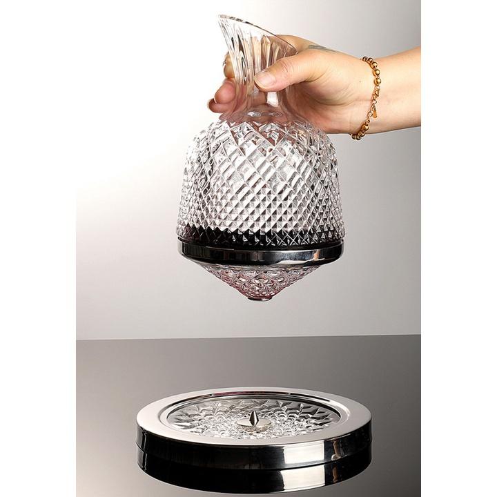 BỘ BÌNH THỞ VANG ĐẾ XOAY SAINT DECANTER