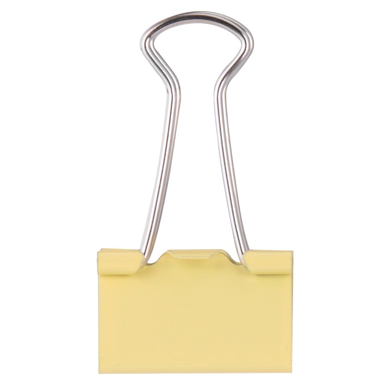 Kẹp bướm màu Deli - 4 màu - 16 chiếc/ túi - 8528