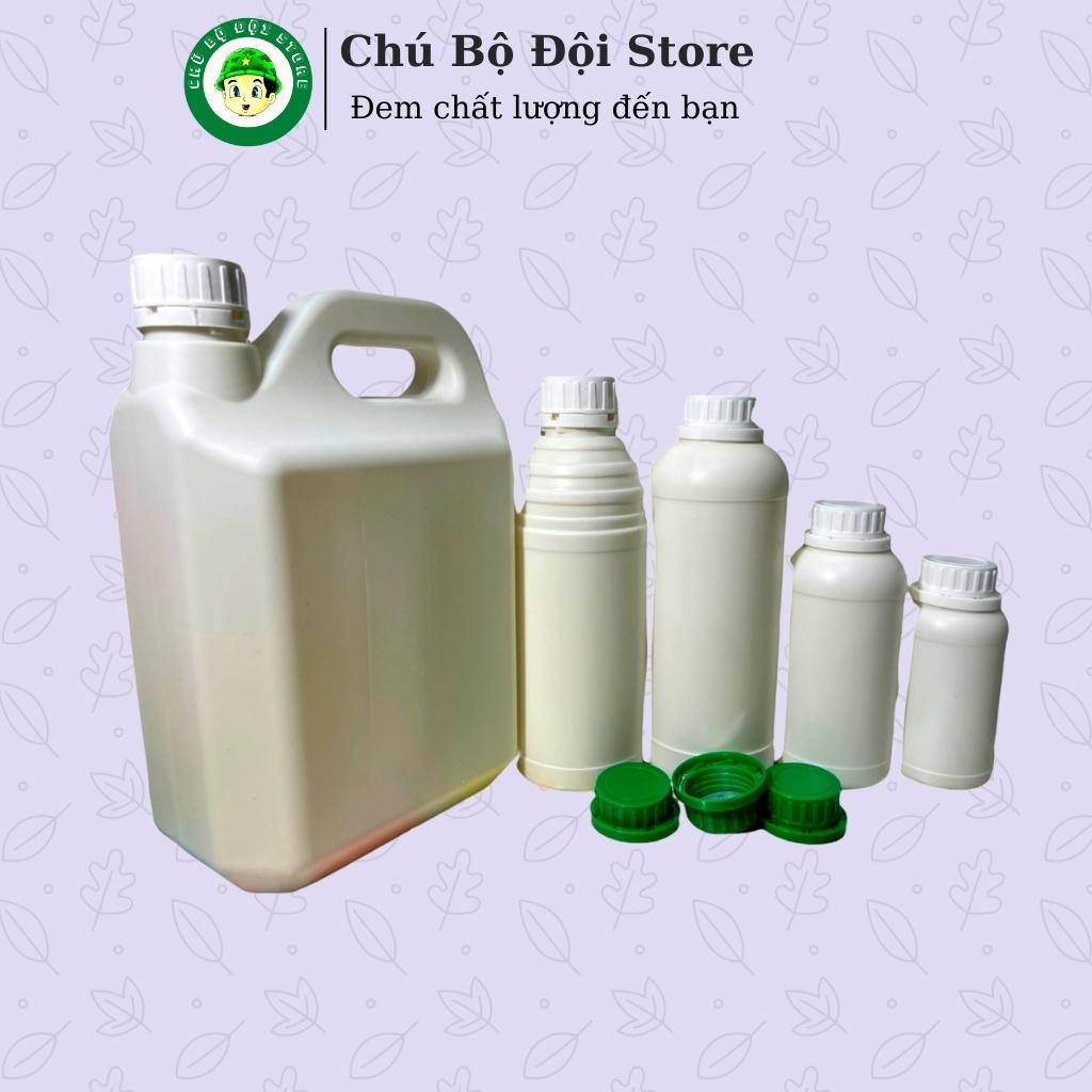 Can Nhựa HDPE 5 Lit Có Nắp + Seal Chống Tràn