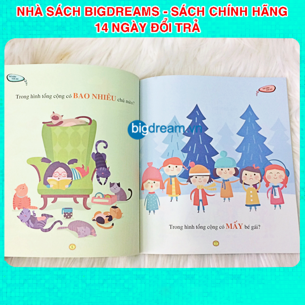 Mẹ Hỏi Con Trả Lời - Khả Năng Toán Học - Cuốn Sách Vỡ Lòng Đầu Tiên Của Tớ Truyện kể cho bé trước giờ đi ngủ 0-3 tuổi
