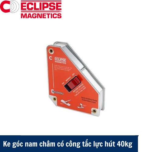 Ke góc nam châm có công tắc chuyển đổi từ tính lực hút 40kg Eclipse QHCSS