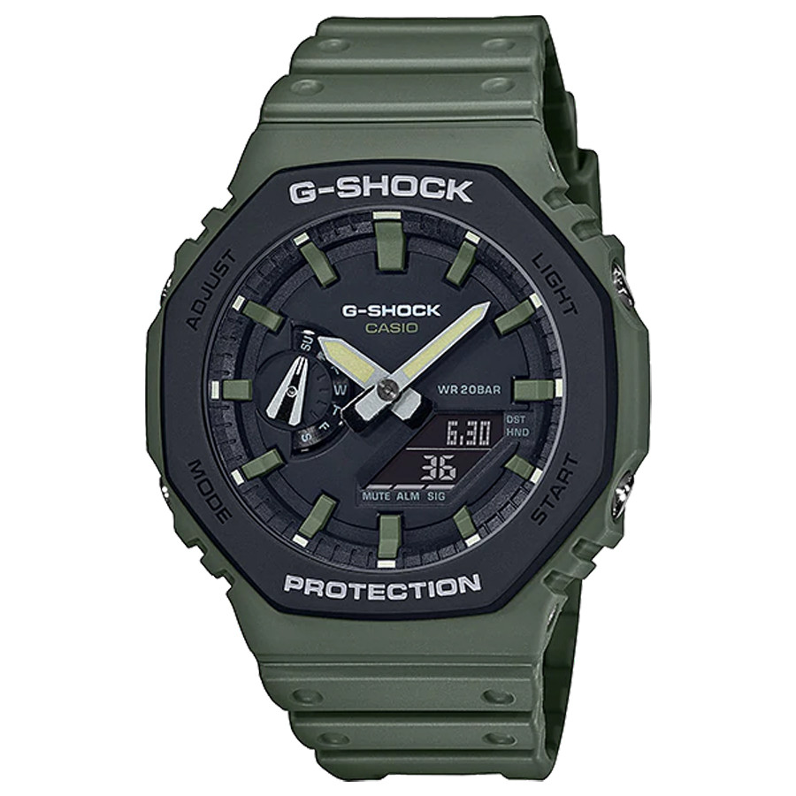 Đồng hồ nam dây nhựa Casio G-Shock chính hãng GA-2110SU-3ADR