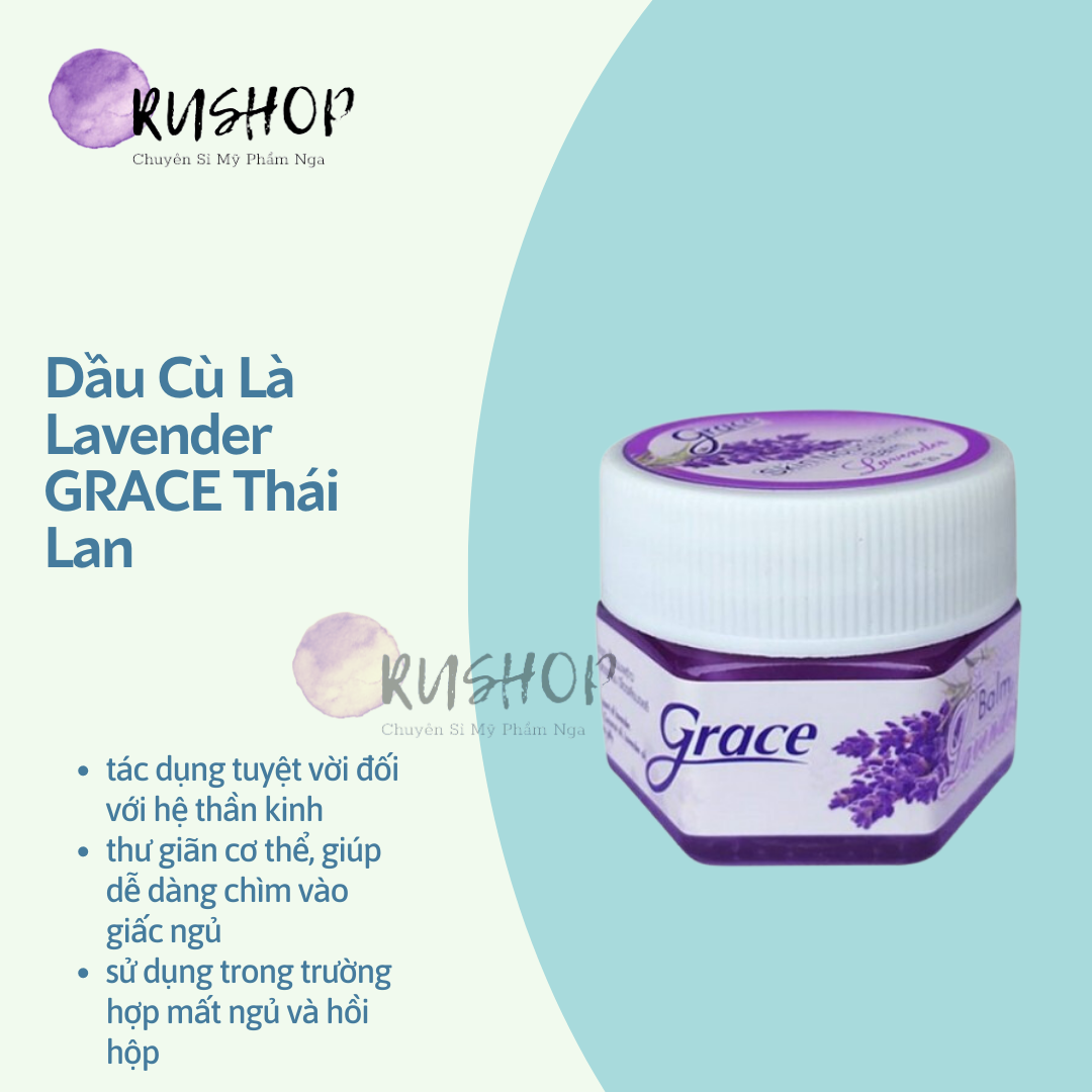 Dầu cù là Lavender GRACE Thái Lan