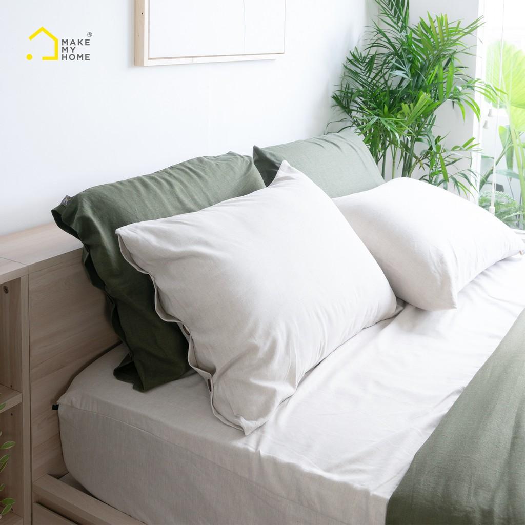 Cặp Vỏ Gối Nằm  Mềm Mại Make My Home Linen Fika