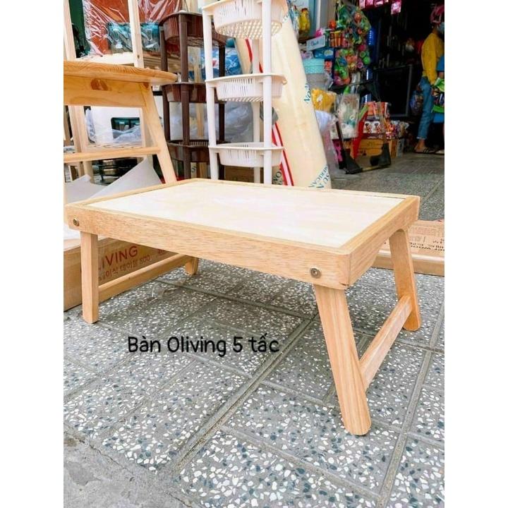 BÀN ĂN MINI BED TRAY NATURAL