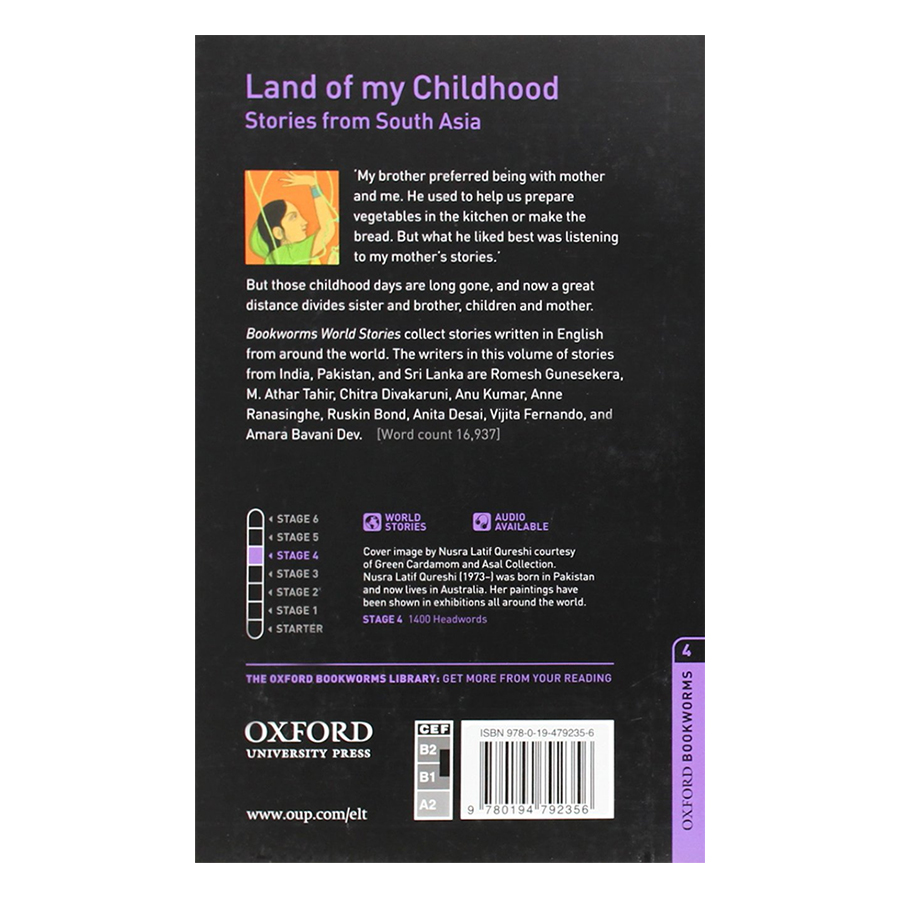 Oxford Bookworms Library (3 Ed.) 4: Land of My Childhood - Stories from South Asia