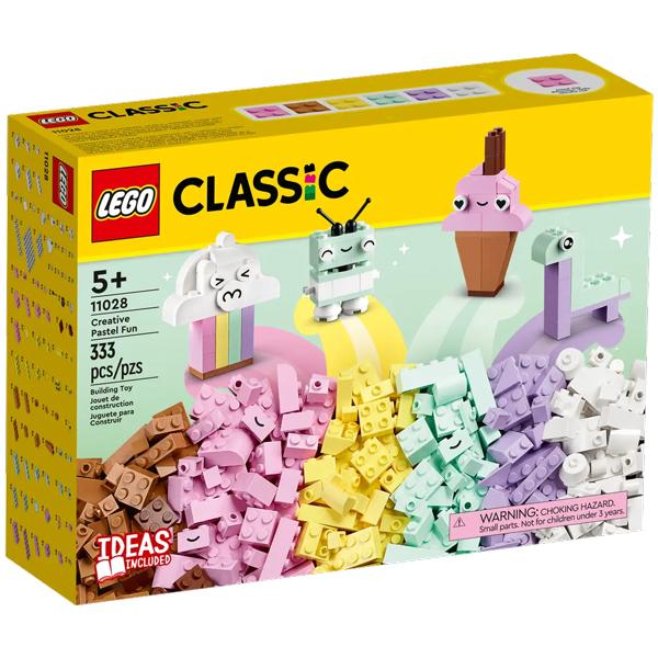Đồ Chơi Lắp Ráp Lego Classic 11028 - Creative Pastel Fun (333 Mảnh Ghép)