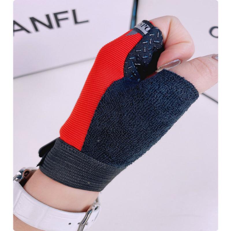 Trẻ em găng tay nửa ngón tay bé trai viết trẻ em đi xe đạp găng tay trượt băng thể thao ngoài trời Color: black Size: L