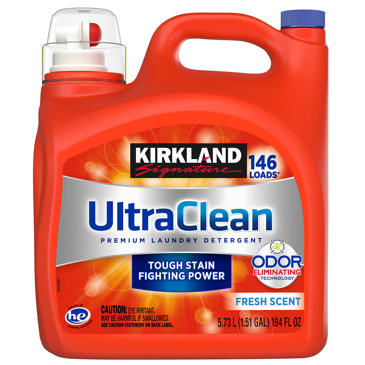 Nước Giặt không phai màu KIRKLAND SINGNATURE UTRA CLEAN 5.73L của Mỹ