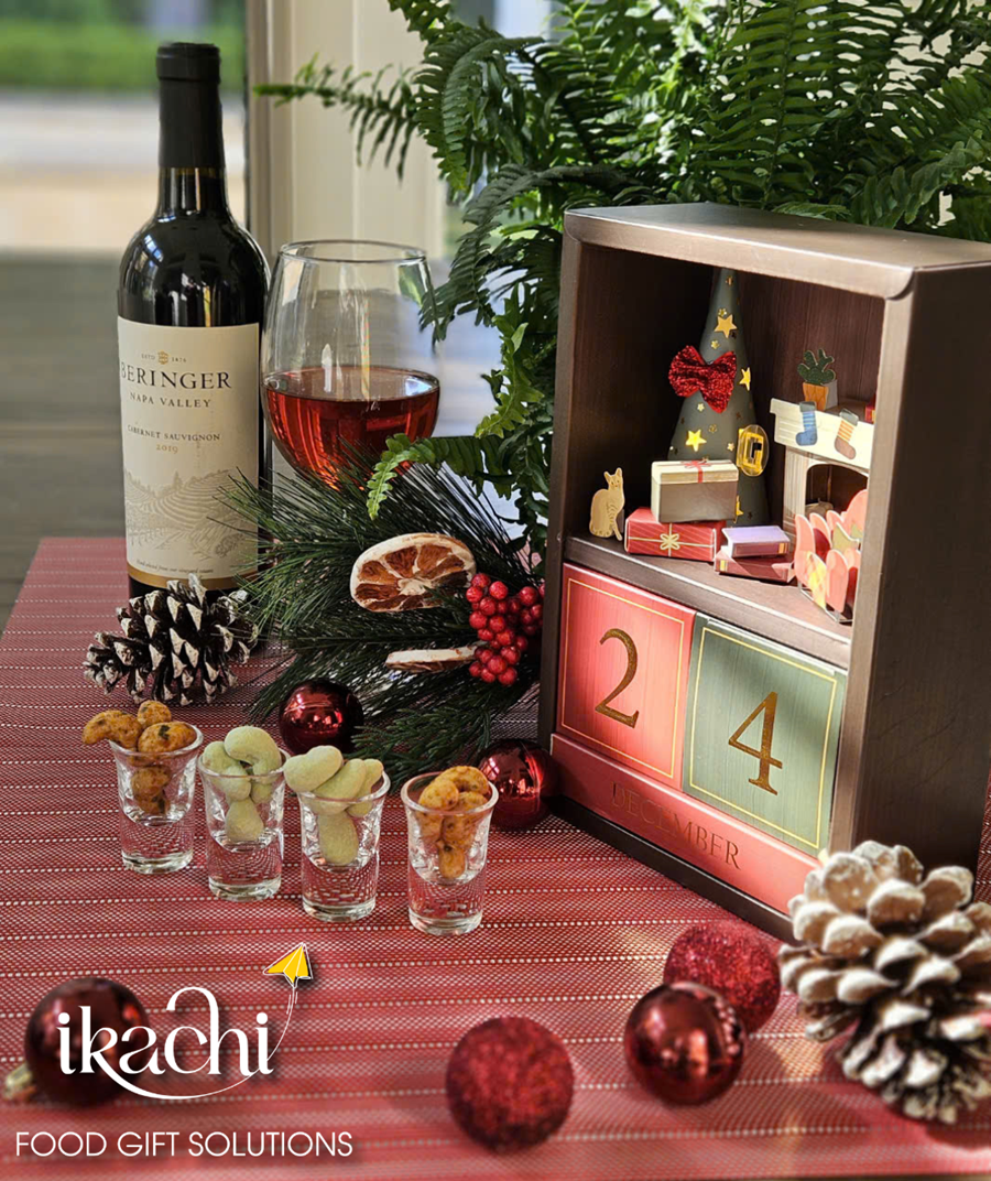 Set Quà Giáng sinh xanh &quot;Warm Christmas&quot; - Hộp lịch Noel, Quà tặng Noel ý nghĩa cho gia đình, doanh nghiệp