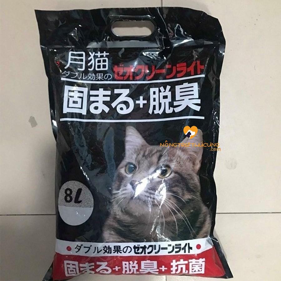 Cát Vệ Sinh – Cát Nhật Đen Vệ Sinh Cho Mèo 8L (4kg)