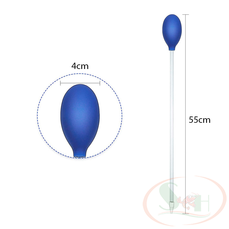 Ống acrylic bơm thức ăn cho cá, san hô hút phân cặn thay nước bể