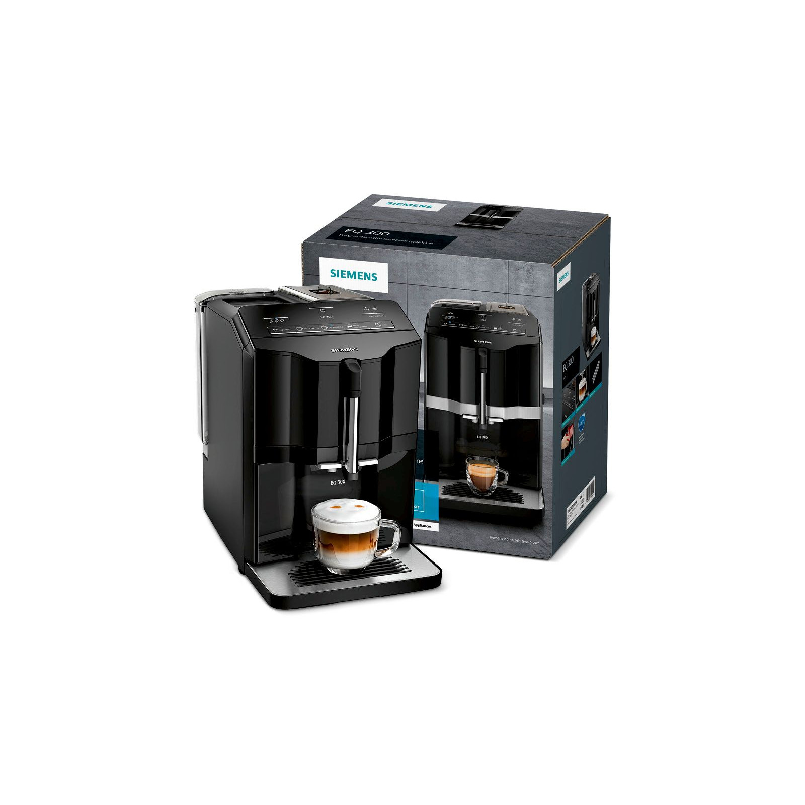 Máy Pha Cafe Tự Động EQ.300 Siemens TI35A509DE - Hàng Nhập Khẩu Đức