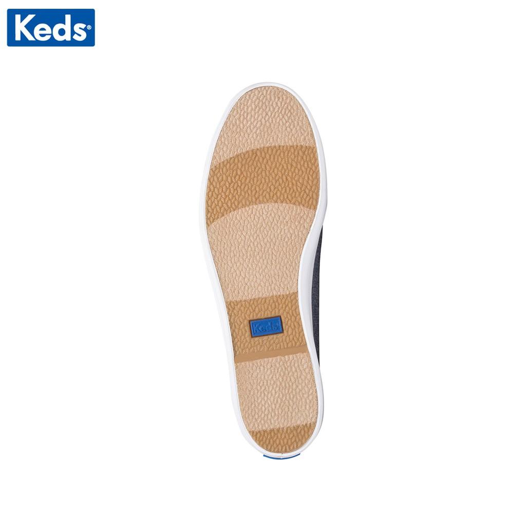 Giày Keds Nữ - Triple Kick Mini Chambray Blue - KD060332