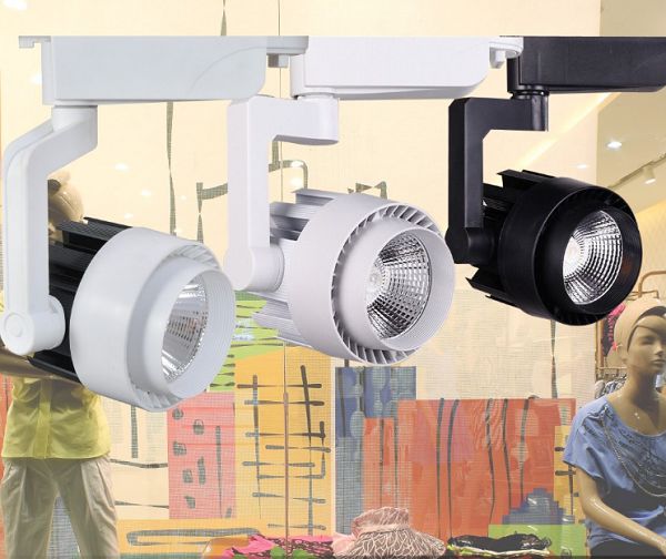 Combo bộ sản phẩm 3 đèn rọi ray 20W + 1 thanh ray 1.5 mét.