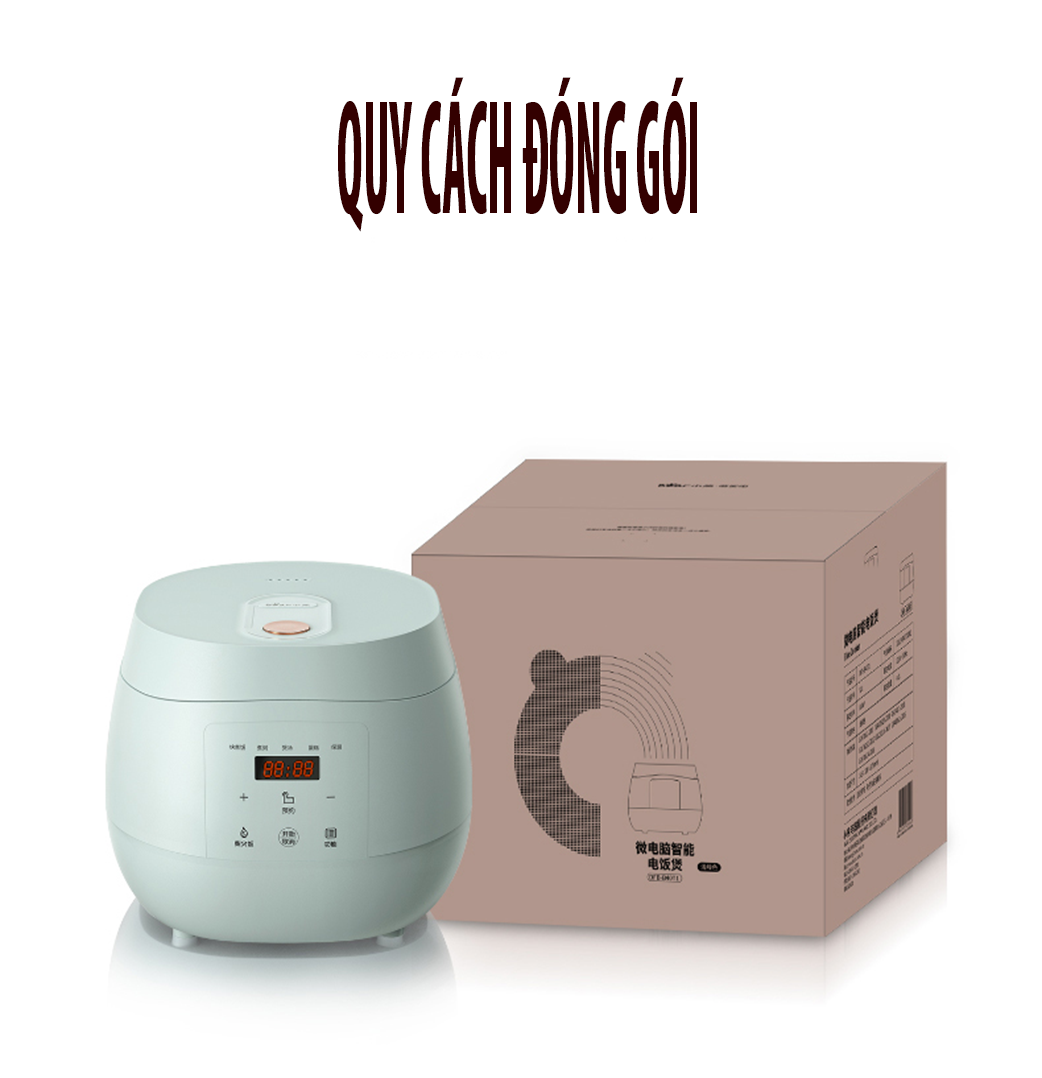 Nồi cơm điện đa năng 4L nấu cơm, canh, lẩu, mỳ,... phục vụ bữa ăn 2-12 người B40T1HC