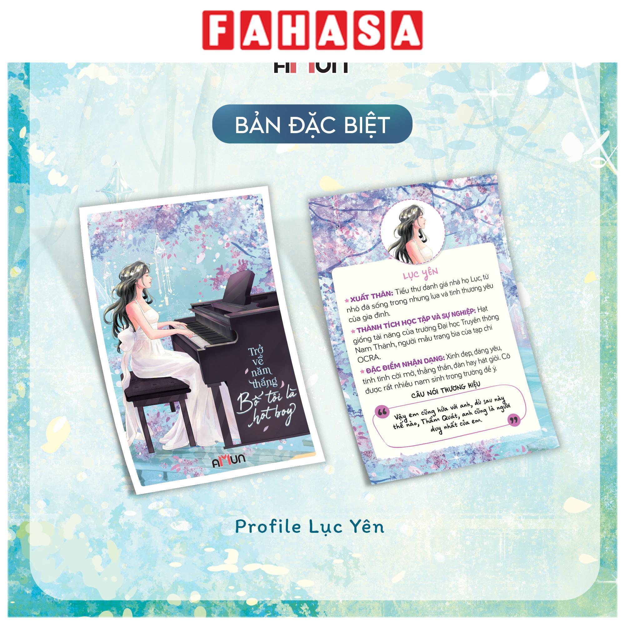 Sách - Bộ Sách Trở Về Năm Tháng Bố Tôi Là Hot Boy - Tập 1 + Tập 2 (Bộ 2 Tập) (Tái Bản 2026) - Bản Đặc Biệt - Tặng Kèm 2 Bookmark + 1 Postcard + 2 Postcard Profile Thẩm Quát Và Lục Yên + 1 Standee Mica