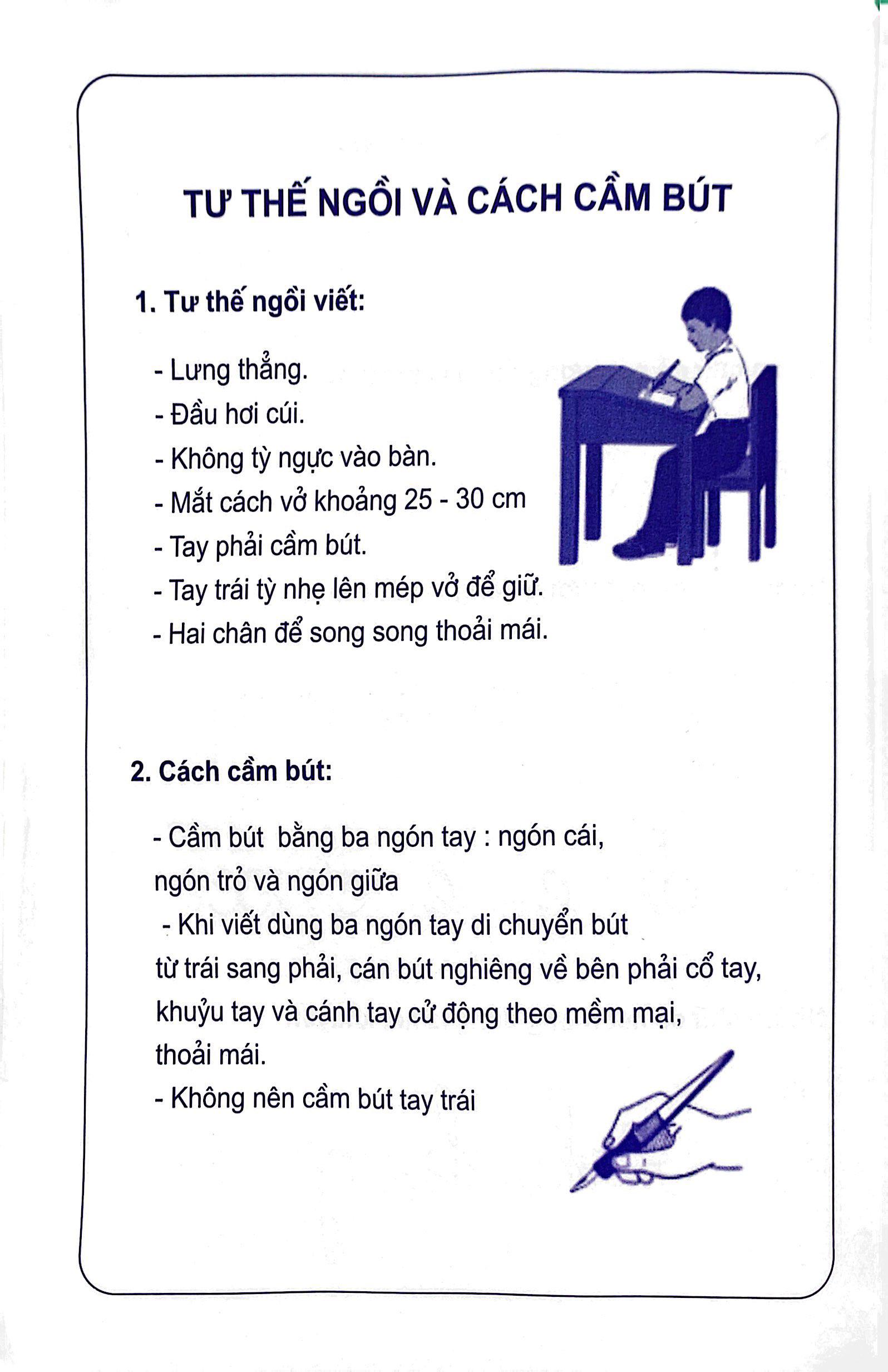 Chuẩn Bị Tâm Thế Cho Bé Vào Lớp 1: Vở Tập Tô - Tập Viết Chữ Cái (Quyển 1) (Biên Soạn Theo Chương Trình SGK Mới)