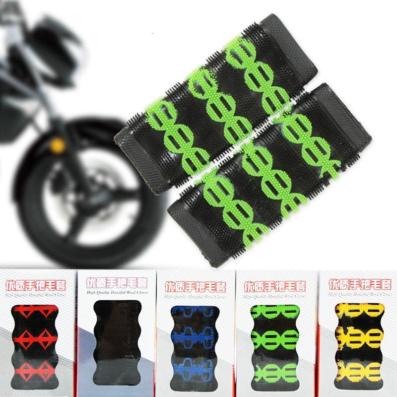 Cặp ốp tay lái chống trượt bằng cao su thời trang cho mô tô