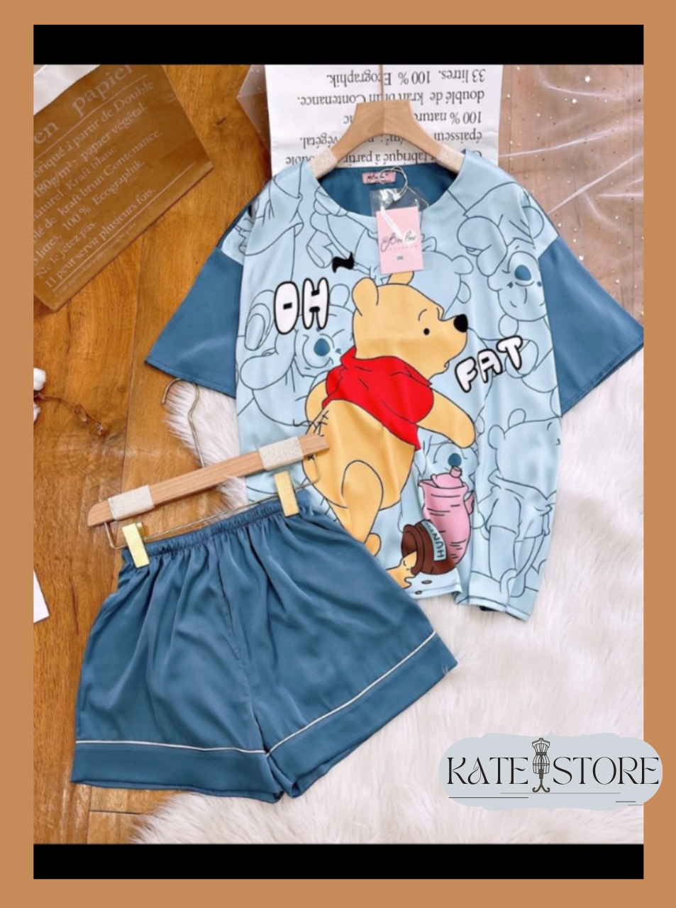 PIJAMA ĐỒ BỘ MẶC NHÀ NỮ, TAY NGẮN QUẦN CỘC, LỤA LATIN, SATIN, MANGO, TƠ TẰM CAO CẤP, HỌA TIẾT XINH XẮN ĐÁNG YÊU, LỤA MƯỚT MÁT MỀM MỊN CỰC THÍCH