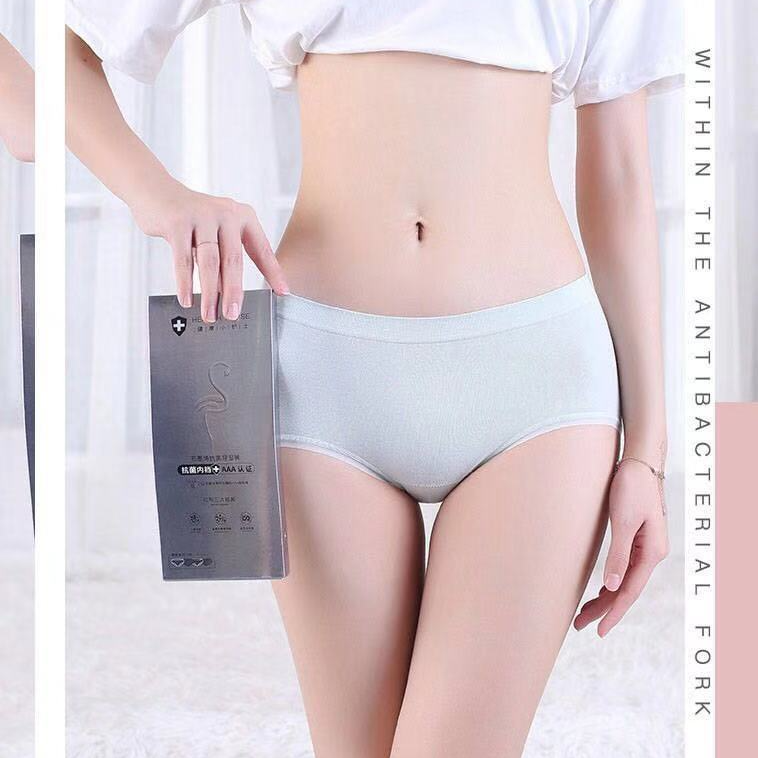 Hộp 4 quần lót cạp cao nâng mông kháng khuẩn cho nữ Freesze từ 40-65kg