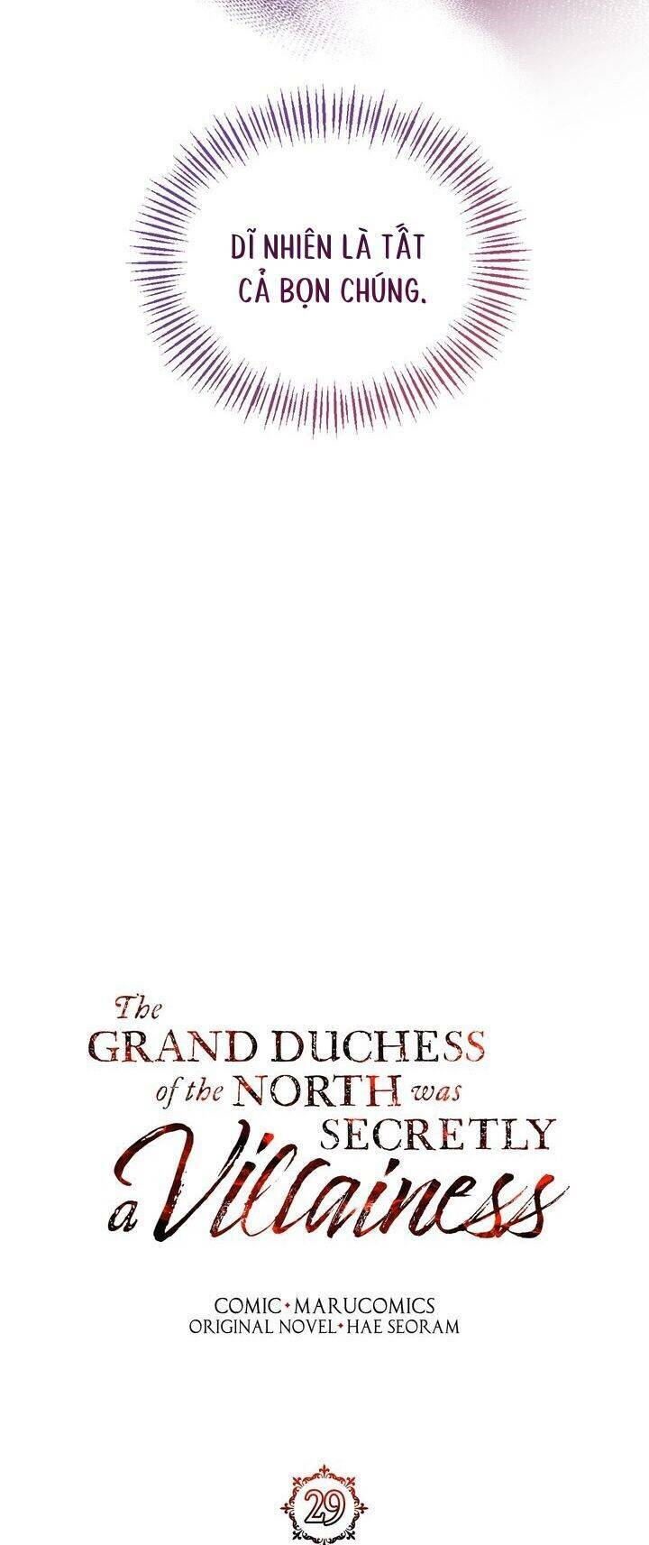 nữ công tước phương bắc là một nhân vật phản diện chapter 29 17