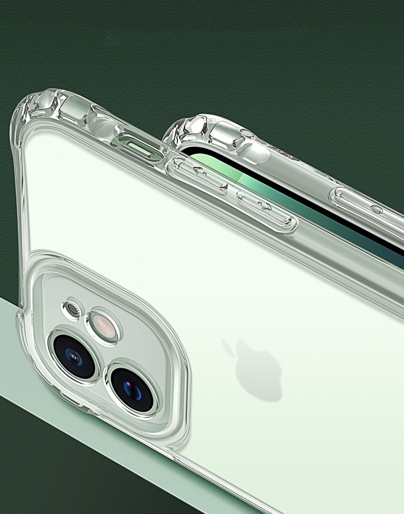 Ốp Lưng dành cho iPhone 12 Mini / 12 / 12 Pro / 12 Pro Max Leeu Design TPU Nhám Bảo Vệ Camera - Hàng Nhập Khẩu
