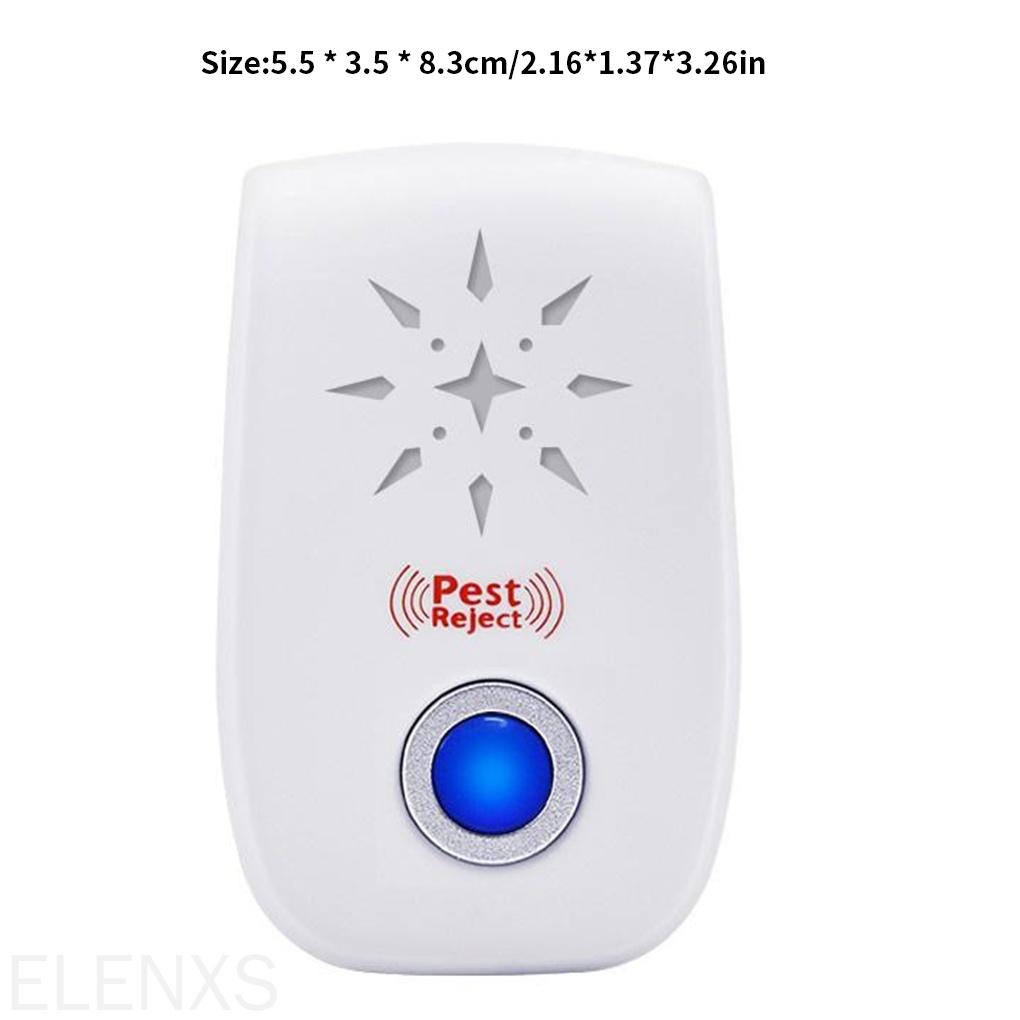 Pest Repeller Sonic 80㎡ Insect Repeller Electric Low-noise Home Pest Control Device ELEN