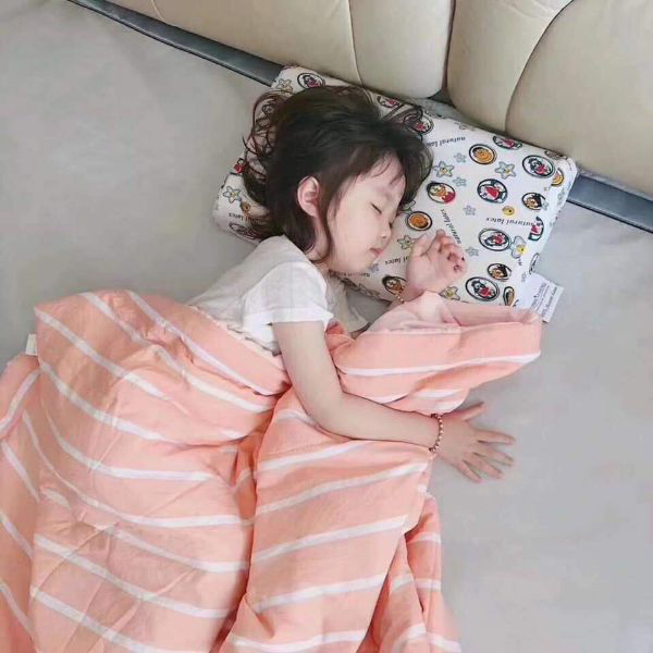 Chăn hè kẻ sọc cotton xuất Nhật