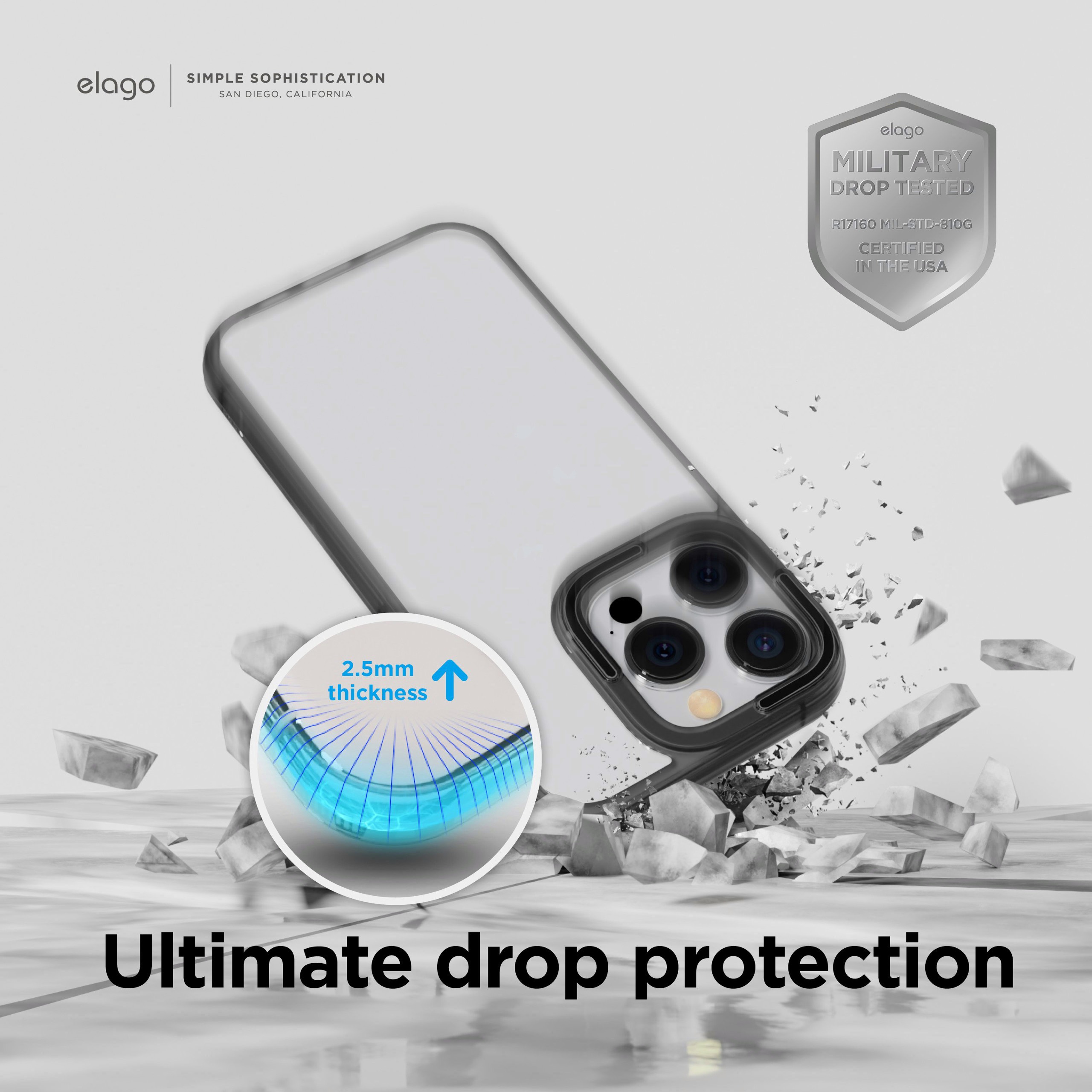 Ốp Lưng Elago Dual Case Dành cho iPhone 14 ProMax / 14 Pro / 14 Plus / 14 - Hàng Chính Hãng