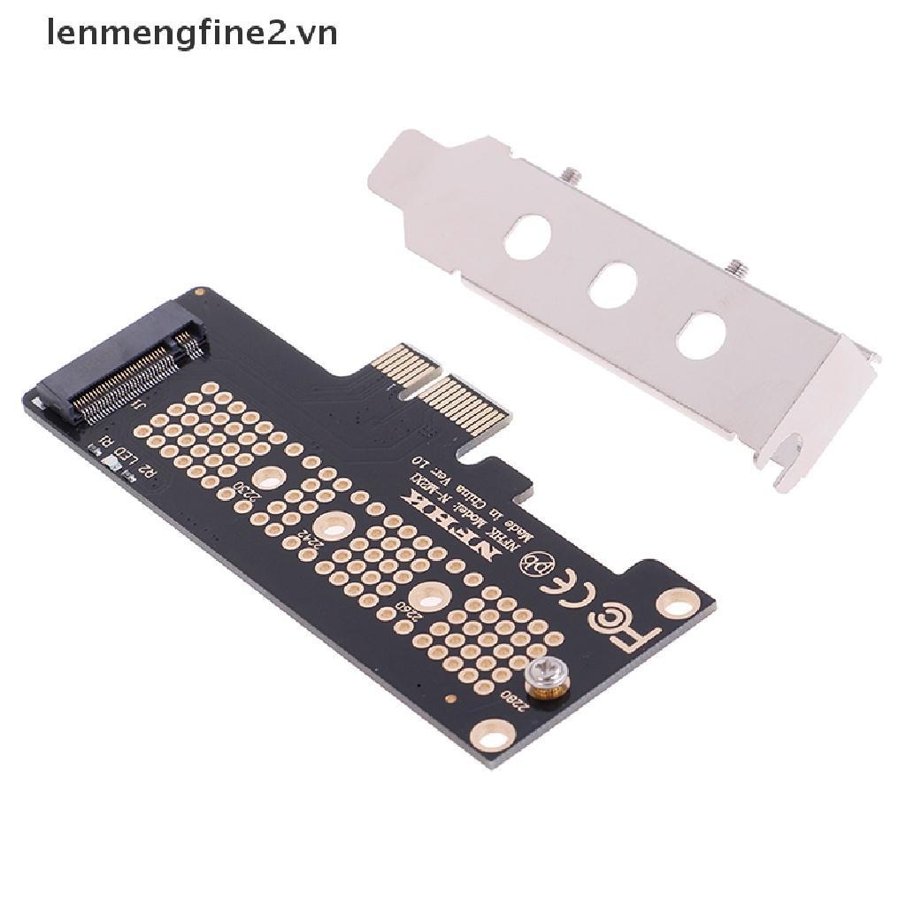 Thẻ FCC chuyển đổi NVMe PCIe M.2 NGFF SSD sang PCIe có giá đỡ