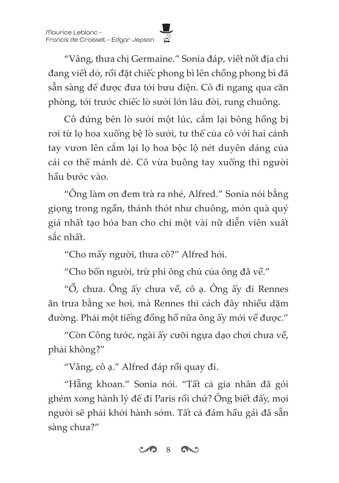 Sách Arsène Lupin - Siêu Trộm Hào Hoa- Vụ Chơi Khăm Ngài Triệu Phú