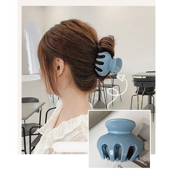 Kẹp tóc càng cua Hàn Quốc nhiều màu phong cách trẻ trung hiện đại PK1131