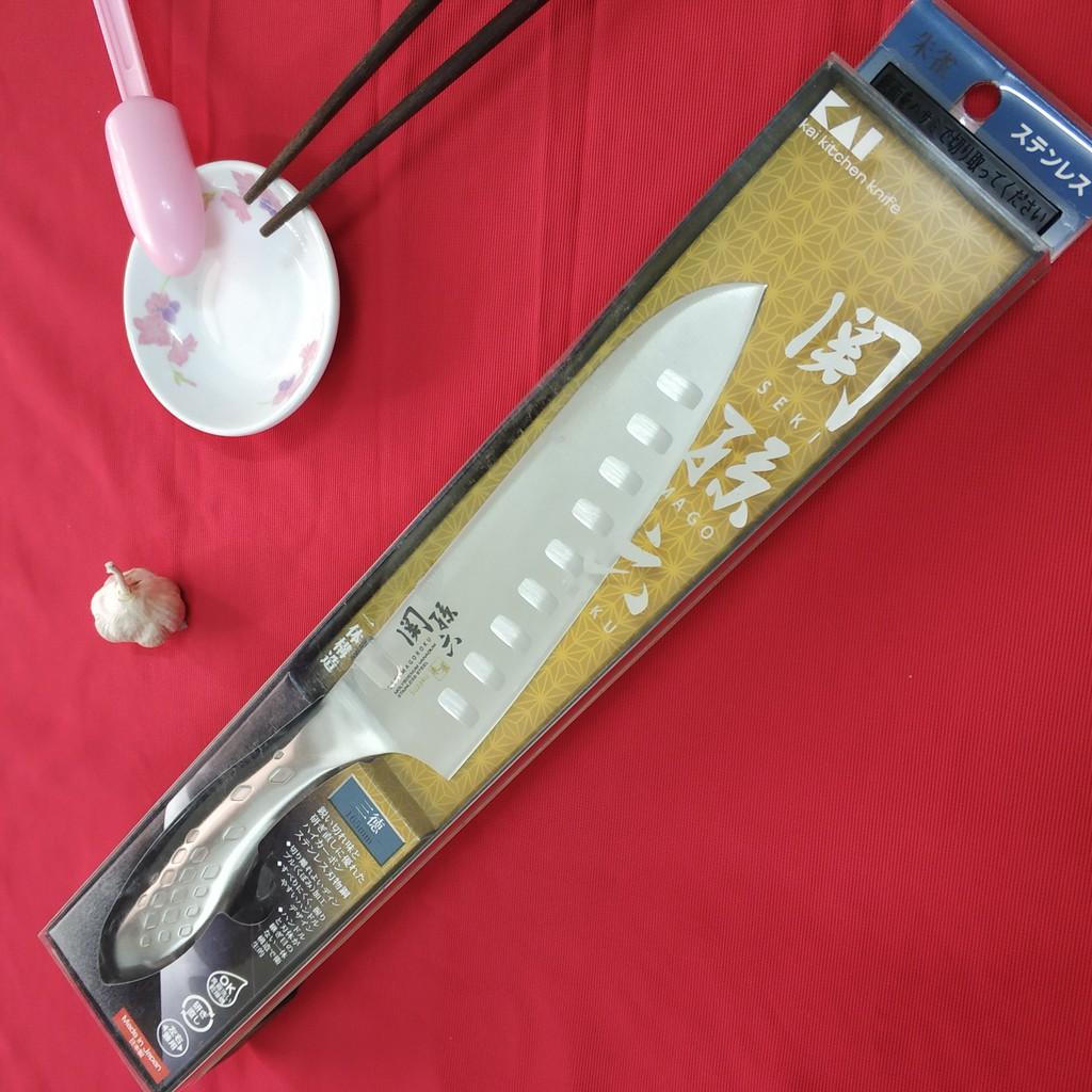 DAO BẾP NHẬT CAO CẤP KAI SUZAKU SANTOKU - DAO THÁI ĐA NĂNG 562AB-2856 (165MM)