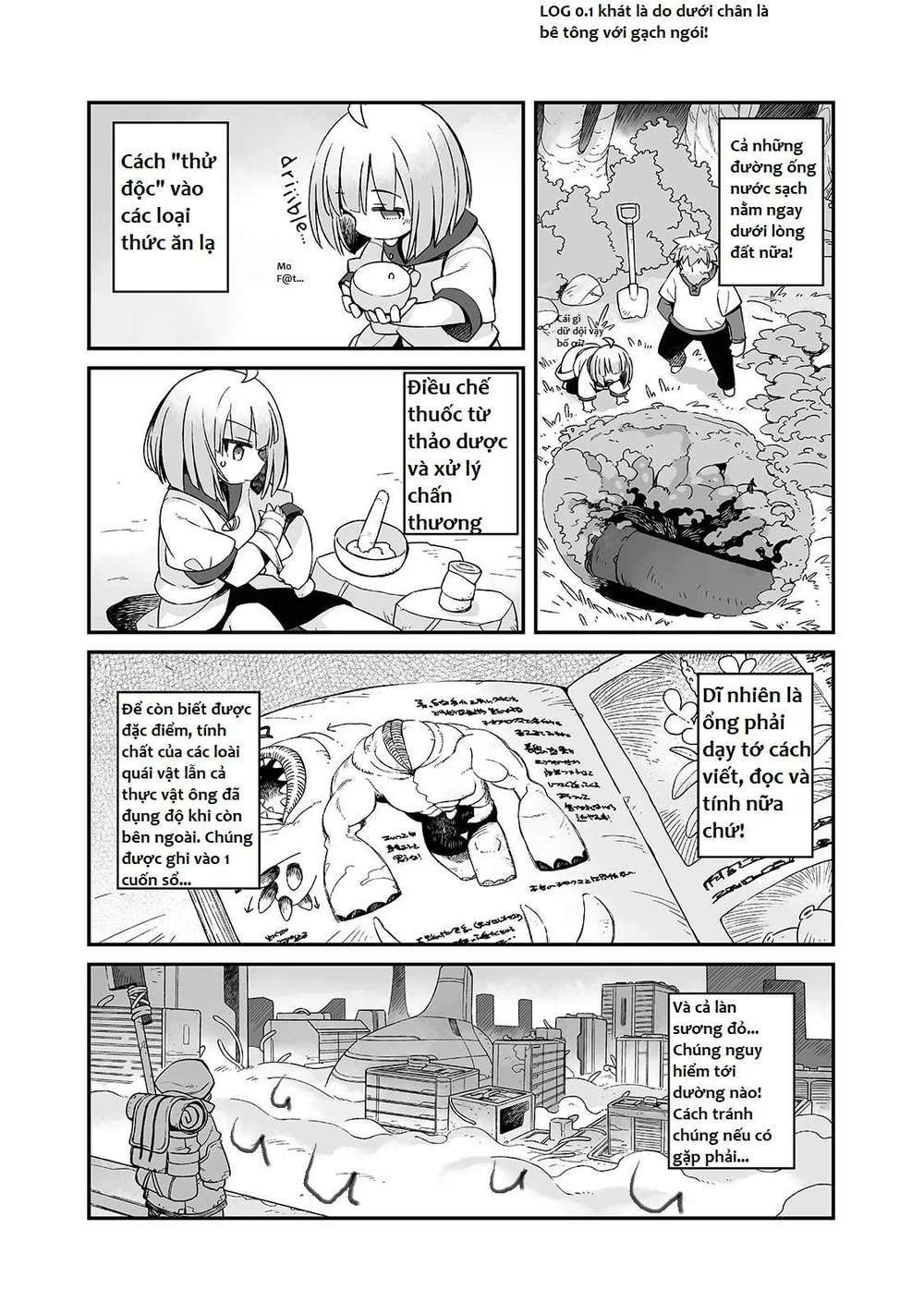 ngay cả khi hậu tận thế, thật hạnh phúc vẫn còn được sống... chapter 14 4