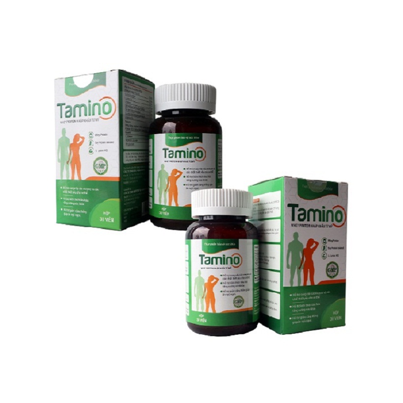 Viên Uống Tăng Cân TAMINO - Bổ Sung Hợp Chất Whey Protein từ Mỹ