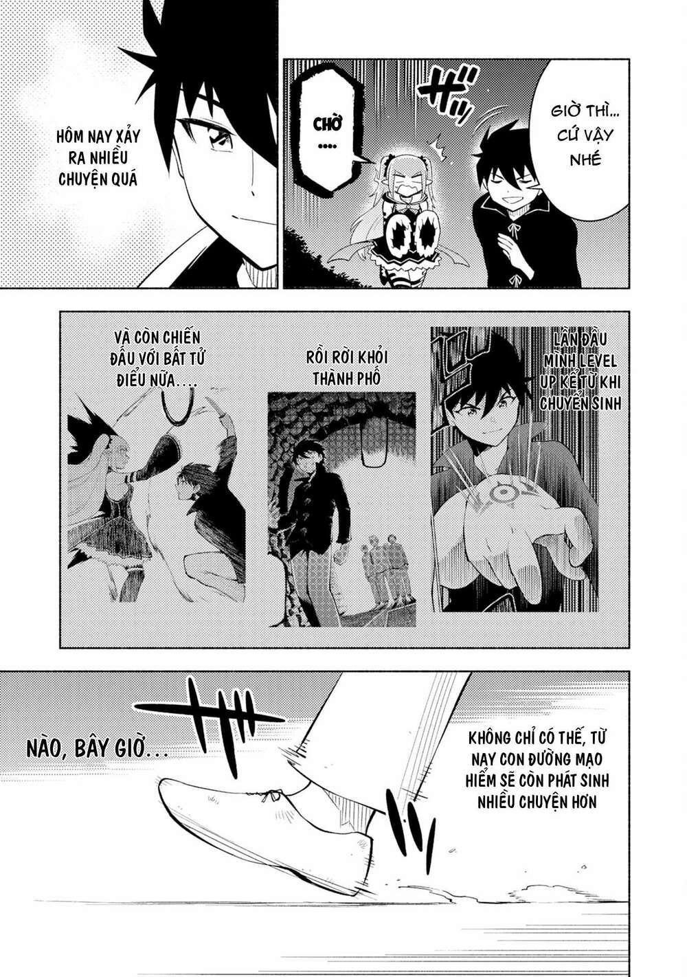 thế giới chỉ mình tôi level up chapter 4 28